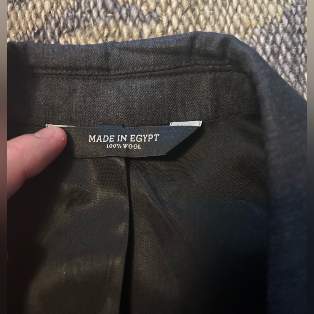 Banana Republic Factory - Men's Charcoal Grey Blazer - Picture 2 of 5